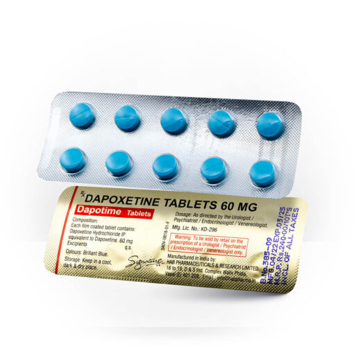 Dapotime (tabletky s obsahom dapoxetinu)